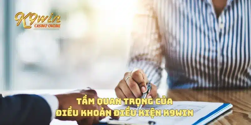 Điều Khoản Điều Kiện K9win 1 Tầm quan trọng của điều khoản điều kiện K9win